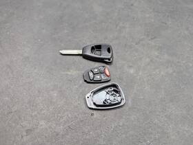 654-10839 Jeep Keyless Entry Remote Key Fob Shell 2007 Grand Cherokee 2005 2006