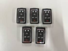 2bahd-kfw1 Jeep 68577130aa Lot Of 5x Oem 24-25 Wagoneer 6b Ready To Program Smart Keys