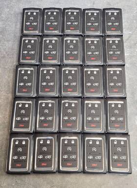 7812a-wxf0b1 Jeep Lot Of 25 Oem Smart Key Fob Keyless Entry 2bahd-kfw1