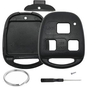 Jjc-098pkm256 Jjchq Key Fob Case Shell Replacement For Lexus Rx350 Rx330 Rx300 Rx400h Es300 Es330