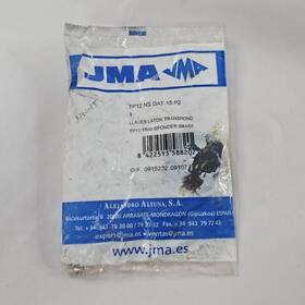 Dat-15.p2 Jma Replacement Uncut Key Blank Tp12 Ns With Transponder Brass Read