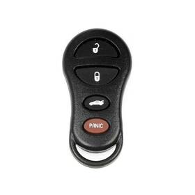 Alx-pau-mm-13609-cl360a58 Karparts360 For Jeep Liberty 2002 2003 2004 Keyless Remote Case Plastic Black 4 Button