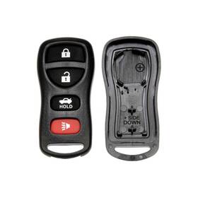 Alx-pau-mm-13616-cl360a52 Karparts360 For Nissan Maxima 2005-2008 Keyless Remote Case Plastic And Rubber 4 Button