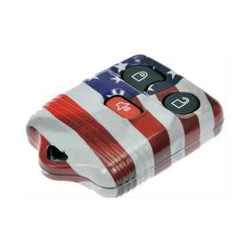 Alx-pau-mm-13625us-cl360a57 Karparts360 For Ford Ranger 2002-2011 Keyless Remote Case Plastic Red/white/blue 3 Buttons