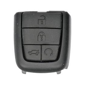 Alx-pau-mm-13682-cl360a51 Karparts360 For Pontiac G8 2008 2009 Keyless Remote Case Plastic Material Black 4 Buttons