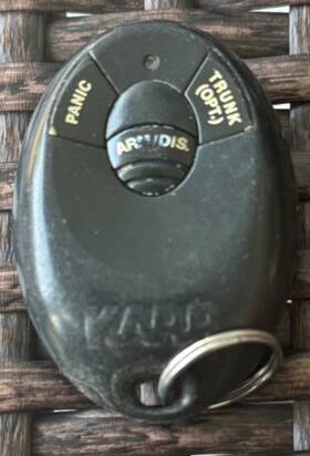Elvat6h Karr Security Alarm Keyfob Transmitter 3b Tested