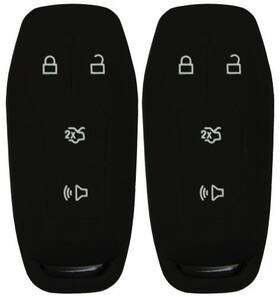Frdb104n Kenny 2-pack Keyless Key Fob Rubber Remote Sleeve Cover Fits Ford Frdb104n Kenny 2-pack Keyless Key Fob Rubber Remote Sleeve Cover Fits Ford