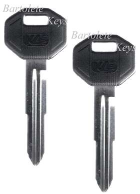 X2mit1kl Key Line 2 Replacement Car Blank Fits Mitsubishi Fuso Eclipse Montero Dodge Avenger