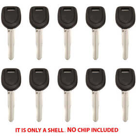 Akmss213 Key Shell Case Compatible With Mitsubishi Uncut Blade Non Chip Mit3 10 Pack Akmss213 Key Shell Case Compatible With Mitsubishi Uncut Blade Non Chip Mit3 10 Pack