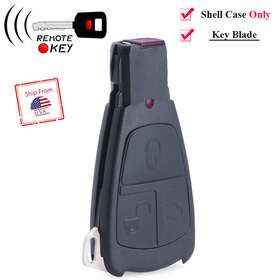 3btn Keyecu 120717251012 For Mercedes-benz E C S Clk Replacement Smart Remote Car Key Shell Case Fob