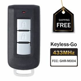 Ghr-m004 Keyecu 8637b107 Prox Smart Remote Key For Mitsubishi Montero 2016 - 2020 L200 2015-2021