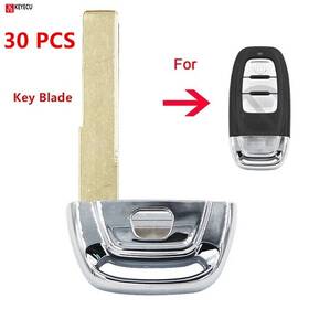 C03002-30 Keyecu 30pc Emergency Key For Audi A4 A5 A6 A7 A8 Q5 Allroad Haa Insert Uncut Blade