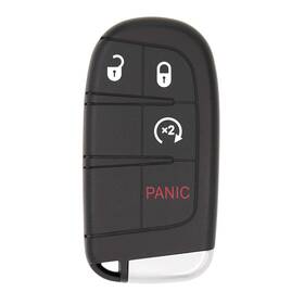 Pn-prxchyc337 Keyless2go Replacement For 4 Button Proximity Remote Smart Key Jeep Compa