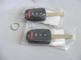 2aovx-h7 Keylessking Kk-6837 Honda 2 Keyless Entry Remote Car Key Fob Mlb-1t Pair Uncut
