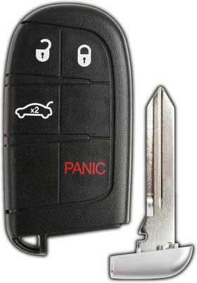 Kpt-5983 Keylessoption Keyless Entry Remote Car Smart Key Fob For Dodge 1x Black