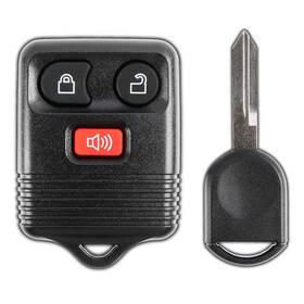 Kpt4867 Keylessoption Keyless Entry Remote Control Fob Uncut Blank Car 1-pack Black