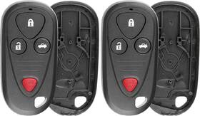 Kpt5865 Keylessoption Keyless Remote Car Key Fob Shell Case Button Pad Cover Black
