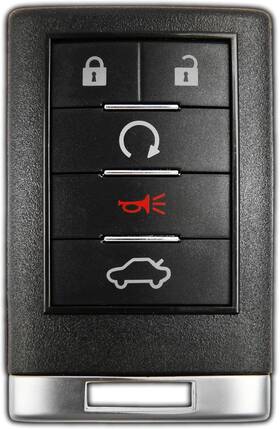Kpt5875 Keylessoption Key Fob Replacement For 2008 2009 2010 2011 2012 2013 Black
