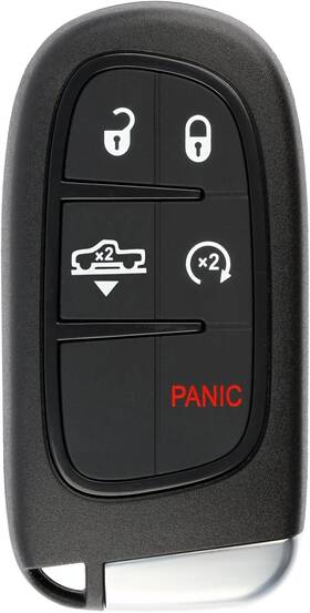 Kpt6020 Keylessoption Keyless Entry Remote Start Smart Car 1x 5 Button Black