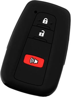 Kpt6220 Keylessoption Keyguardz Keyless Entry Remote Car Smart Key Fob Outer Shell Cover Soft Black