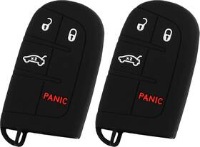 Kpt6338 Keylessoption Keyguardz Keyless Entry Remote Smart Key Fob Shell Cover Rubber Case Black