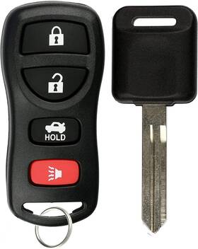 Kpt6551 Keylessoption Keyless Entry Remote Fob Uncut Blank Car Ignition Key 1x Black