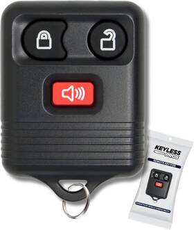 Kp-f-345-3btn Keylesspros 3-button Keyless Entry Remote Key Fob Replacement Compatible With 3-btn