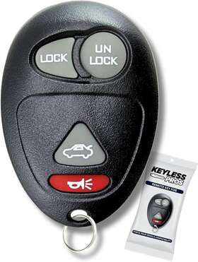 Kp-g-4575-4btn Keylesspros 4-button Keyless Entry Remote Key Fob Replacement Fits 4-btn