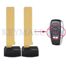 Hyqi4ahc Keymall 2 Remote Blank Key Blade For Subaru Ascent Forester Legacy Outback Wrx Sti Brz