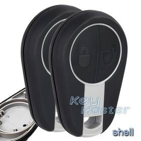 21392420 Keymaster 2 Remote Key Shell Case Fob For Volvo Evro 5 Euro Vnl Vnm Fm Fh Vn Fltruck 630