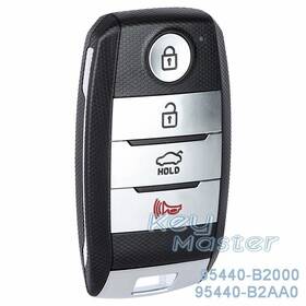 95440-b2aa0 Keymaster 95440-b2000 For Kia Soul 2014-2018 Car Keyless Smart Remote Key Fob