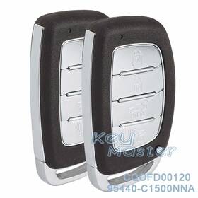 95440-cn1500nna Keymaster 2x For Hyundai Sonata 2018-2019 Proximity Smart Remote Key Fob