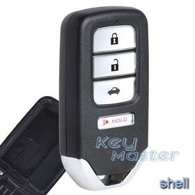 Acj932hk1210a Keymaster A2c92005000 Smart Keyless Remote Key Shell Case Fob For Honda Civic Accord Hr-v Cr-v Pilot