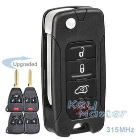 Msn5wy72xx Keymaster For Chrysler 200 300 Pt Cruiser Durango 315mhz Upgraded Flip Remote Car Key Fob Msn5wy72xx Keymaster For Chrysler 200 300 Pt Cruiser Durango 315mhz Upgraded Flip Remote Car Key Fob
