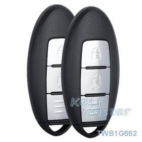 Twb1g662 Keymaster 2x For Nissan Juke Leaf Cube Note 2010-2017 Smart Remote Key Fob