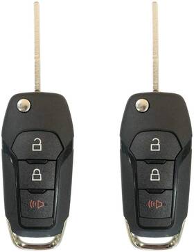 Eps17232 Keyxpress 2 Remote Flip Key Fob For 2015 2016 2017 2018 2019 2020 Ford F-150 F-250 F-350