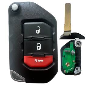 R4l-01142035 Keyxpress For 2020-2025 Jeep Gladiator Replacement Remote Prox Flip Blade Key Fob 3b R4l-01142035 Keyxpress For 2020-2025 Jeep Gladiator Replacement Remote Prox Flip Blade Key Fob 3b