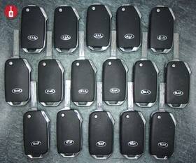 Tq8-rke-4f42 Kia 95430-d9410 Oem Lot Of 16 Sportage Remote Keyless Entry Flip Keys Used