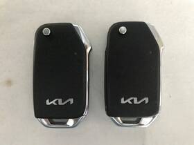 95430-m6500 Kia R0000 Lot Of 2 Used Oem Original 21-25 Remote Flip Key Fob X1