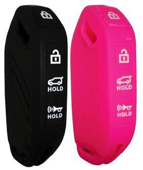 Kia Hykik205n 2-pack Keyless Entry Remote Key Fob Rubber Covers For