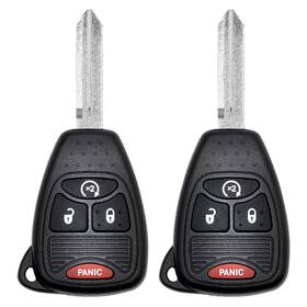 01fc-ykq-107 Kible 2 Replacement For 2010-2017 Jeep Compass / Patriot Wrangler Key Fob Remote 5b