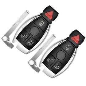 02fc-ykq-079 Kible 2x Replacement Remote For 1997-2014 Mercedes C/e/s/g-class Keyless Entry Key Fob 02fc-ykq-079 Kible 2x Replacement Remote For 1997-2014 Mercedes C/e/s/g-class Keyless Entry Key Fob