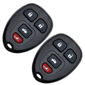 02fc-ykq-081 Kible 2 Keyless Entry Remote Car Key Fob Control For 2006 2007 - 2012 Chevrolet Malibu