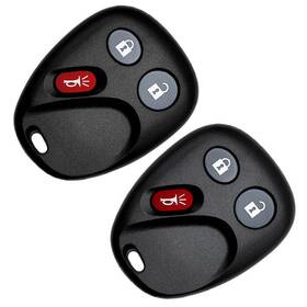 02fc-ykq-095 Kible 2x Replacement Keyless Remote Car Key Fob For 2004 2005 2006 2007 Buick Rainier