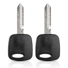 02fc-ykq-152 Kible 2pc For Ford 11999-2003 F-series Uncut Transponder Chip Key Ignition H72-pt