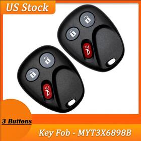 03fc-ykq-095 Kible Pair For 2003-2007 Isuzu Ascender / Gmc Envoy Chevy Trailblazer Remote Key Fob