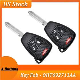 03fc-ykq-107 Kible 2 For 2009 - 2018 Jeep Wrangler / 2010-2017 Compass Patriot Remote Key Fob