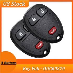 03fc-ykq-108 Kible 2 Remote Keyless Entry Key Fob For 2012-15 Chevy Equinox/captiva Sport/avalanche