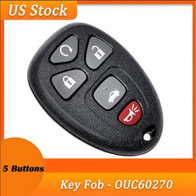 03fc-ykq-109 Kible For 2006 2007 2008 2009 2010 2011 Cadillac Dts / Buick Lucerne Remote Key Fob 5b