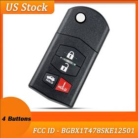 03fc-ykq-135 Kible Keyless Entry Remote For 2010-2013 Mazda 3 / 6 Mx-5 Miata Key Fob